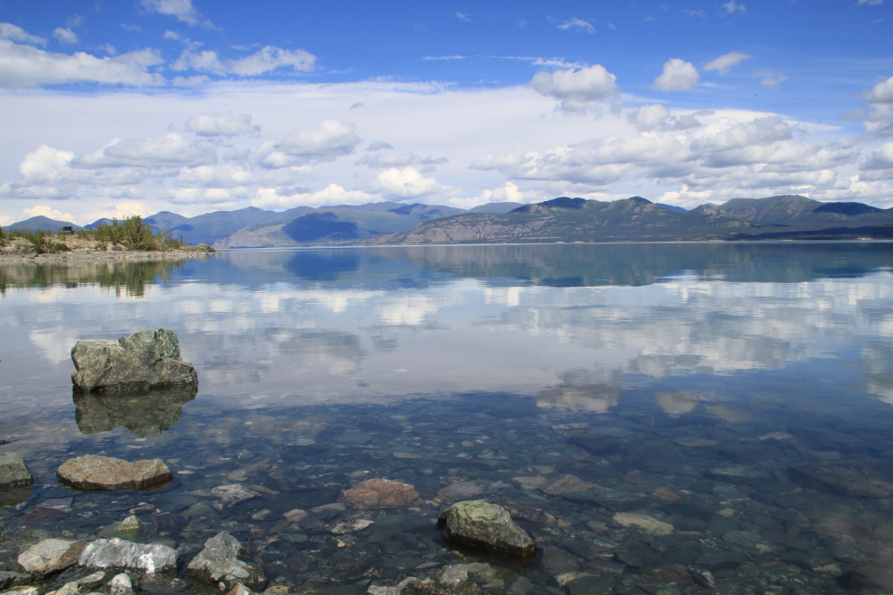 A spectacular calm day Kluane Lake, Yukon