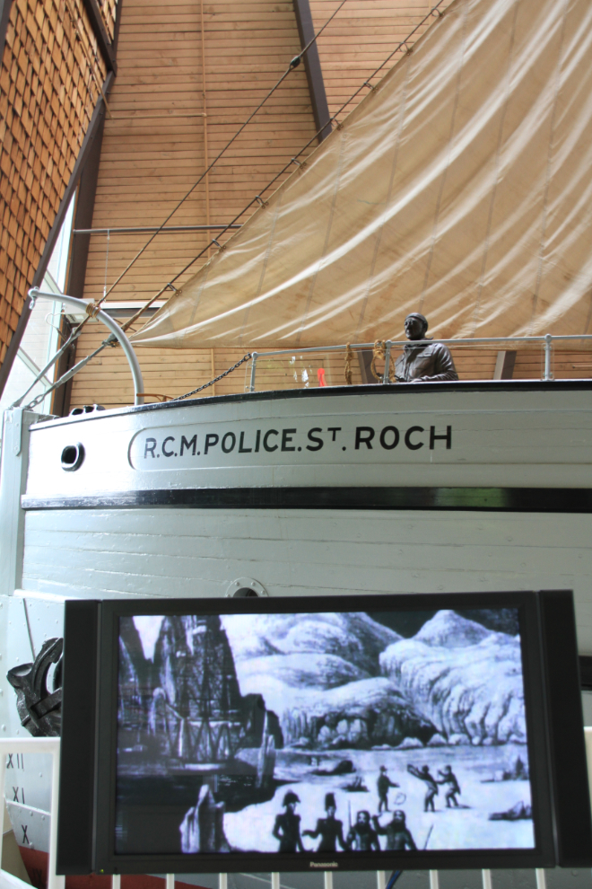 The RCMP ship St. Roch at the Vancouver Maritime Museum
