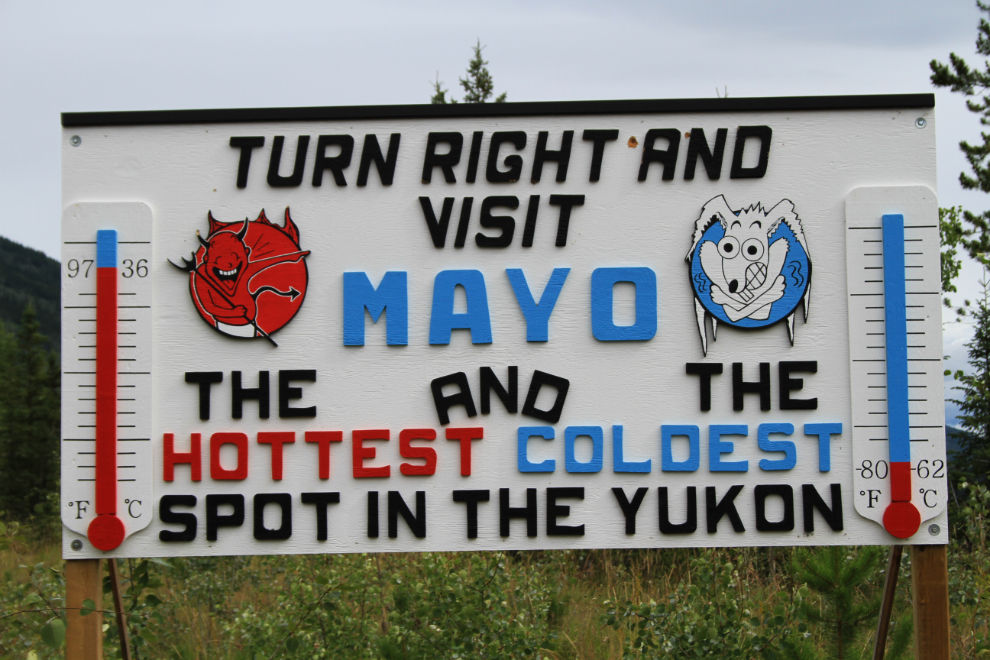 Mayo, Yukon - The Hottest and the Coldest Spot in the Yukon