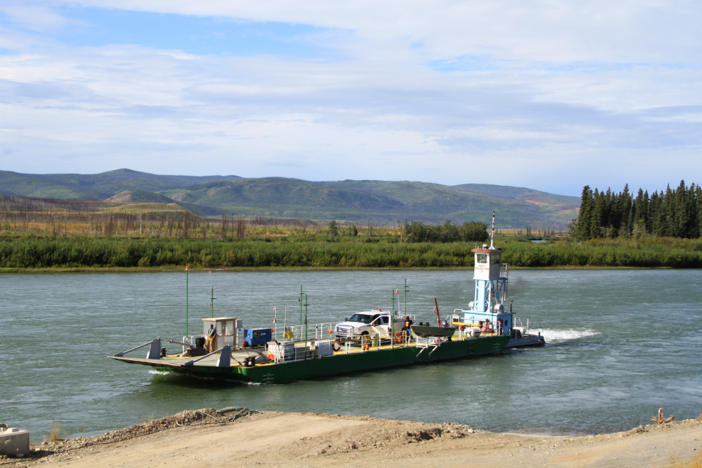 Ferry at Minto Landing, Yukon