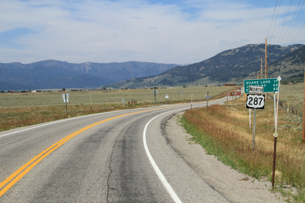 Hebgen Lake Road, Montana