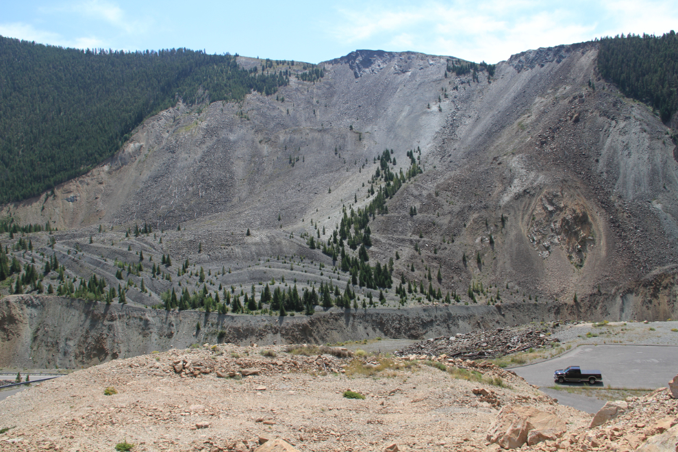 Earthquake Lake landslide