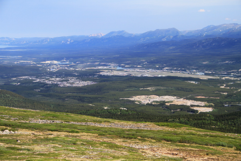 Whitehorse from Mount Mac