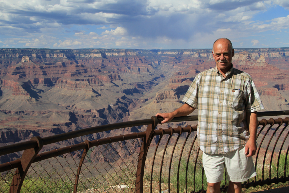 Murray Lundberg at the Grand Canyon