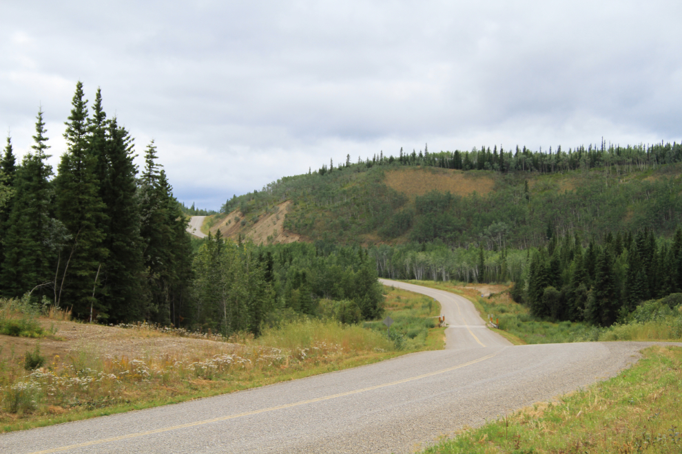 The North Klondike Highway at Moose Creek Lodge