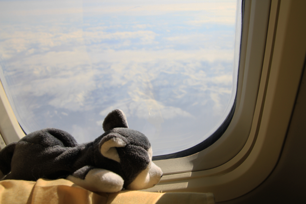 Nanook flying to Vancouver