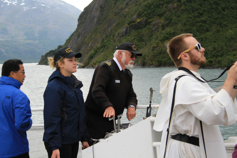 Captain Tom Callahan has been master of the MV Ptarmigan for many years