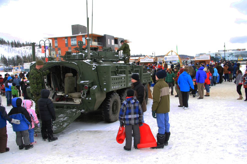 Canadian Army at Yukon Sourdough Rendezvous 2013