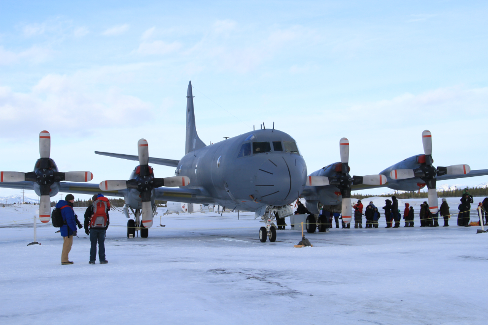 RCAF CP-140 Aurora at Yukon Sourdough Rendezvous 2013