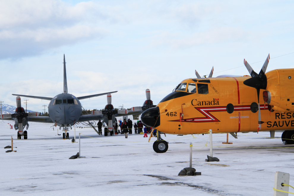 RCAF Aurora and Buffalo at Yukon Sourdough Rendezvous 2013