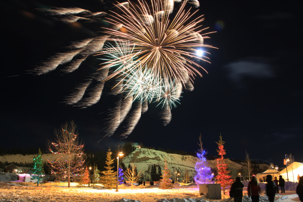 Yukon Sourdough Rendezvous 2013 fireworks