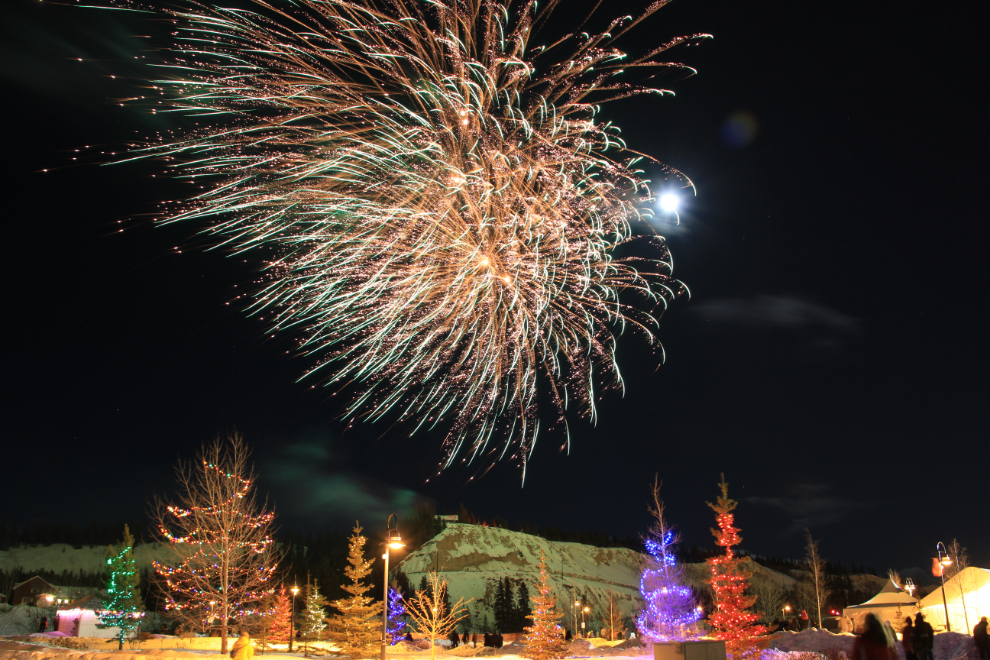 Yukon Sourdough Rendezvous 2013 fireworks