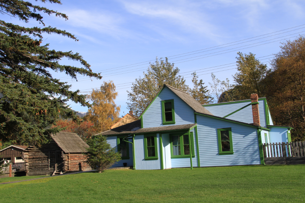 Captain William Moore's house and cabin in Skagway, Alaska