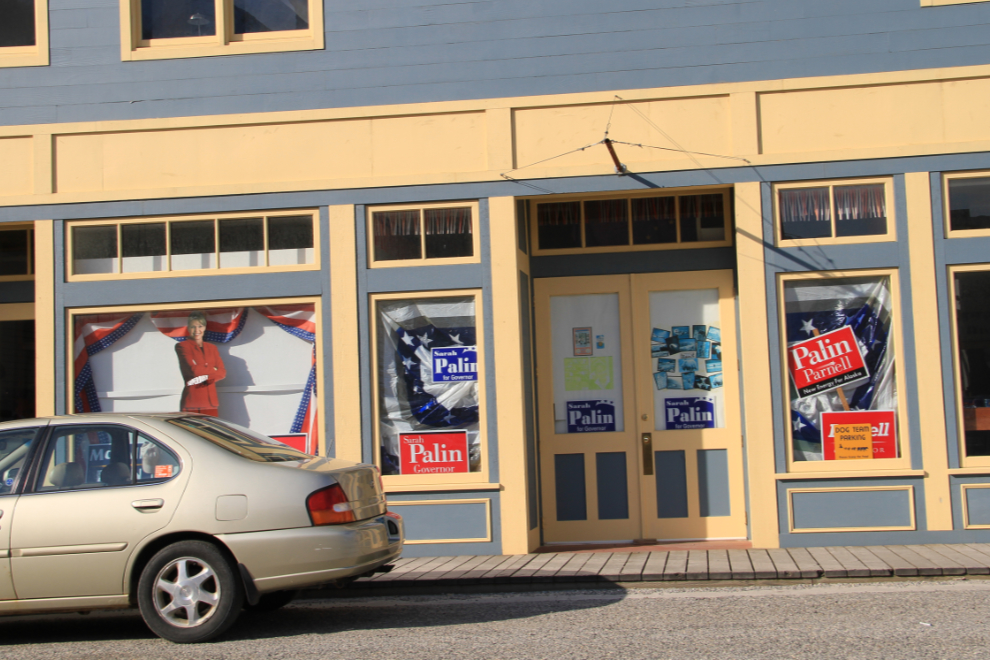 Sarah Palin store in Skagway, Alaska