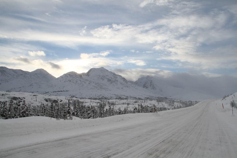 The White Pass in the winter