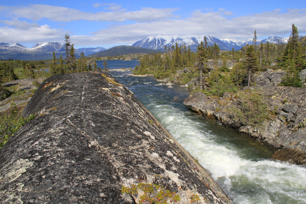 Glacier-moulded granite in northern British Columbia