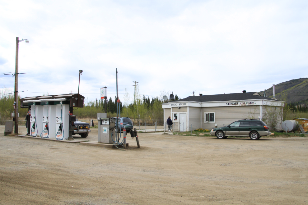 Gas station at Stewart Crossing, Yukon