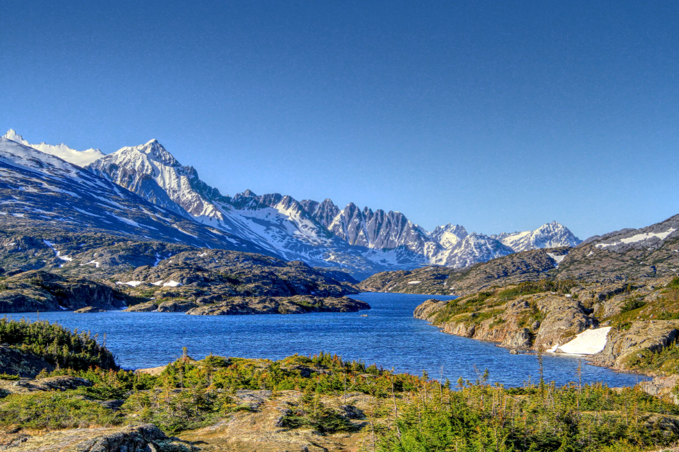 Summit Lake, on the BC-Alaska border