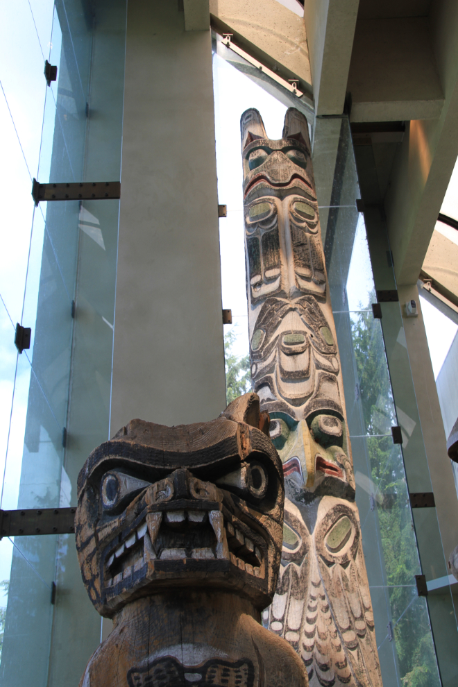 'Transformation, 2010' by Musqueam artist Joe Becker at the UBC Museum of Anthropology
