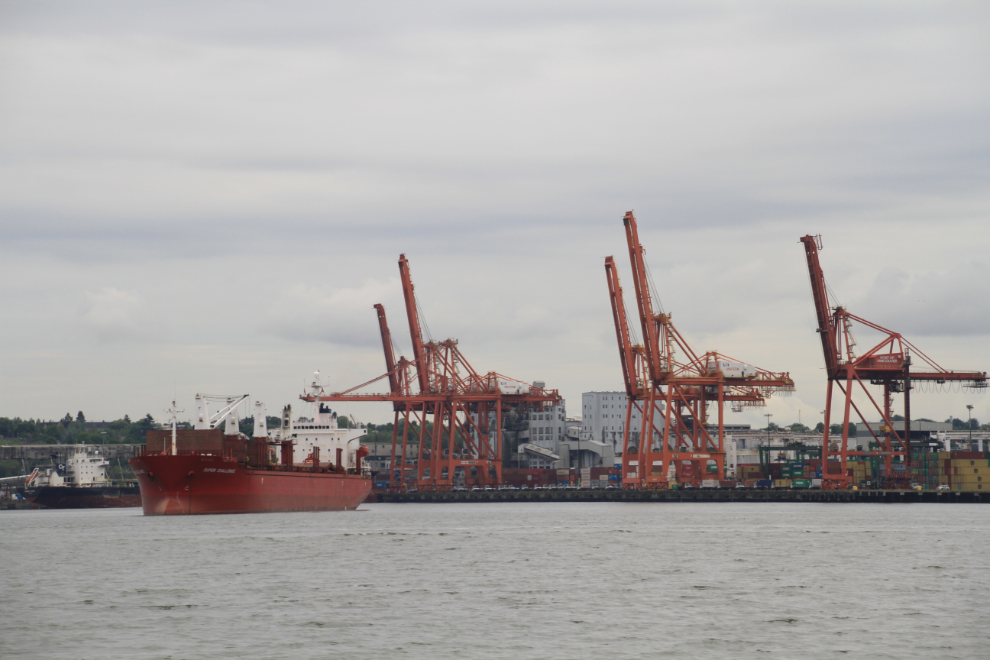 Vancouver container port