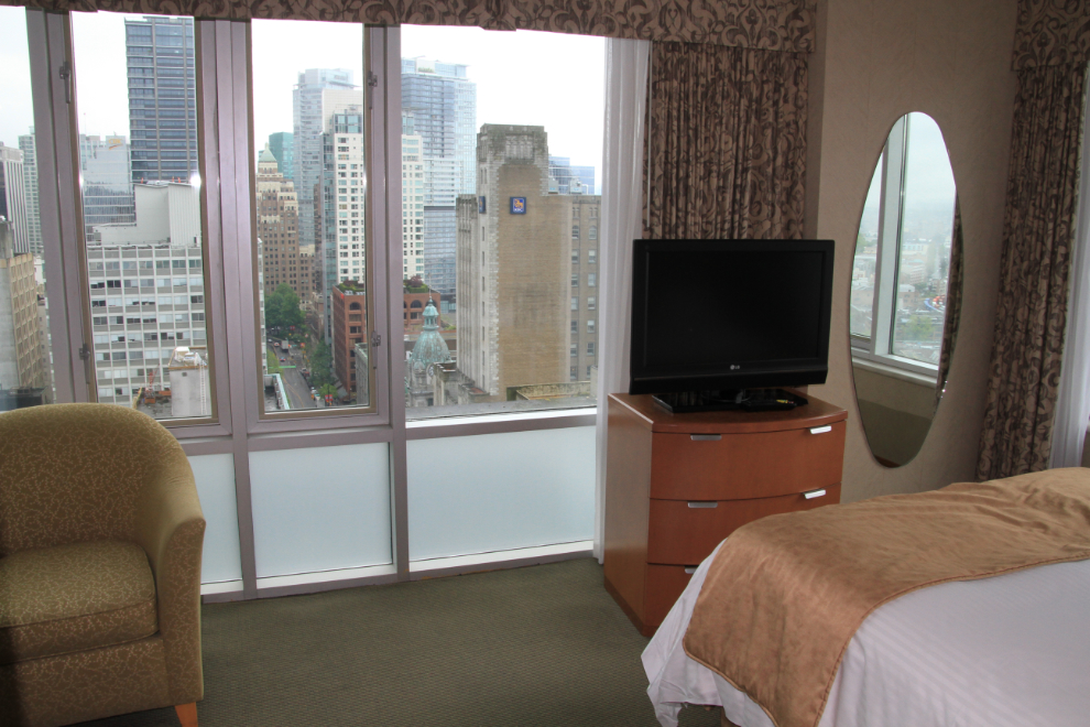 Our suite at the Delta Vancouver Suites