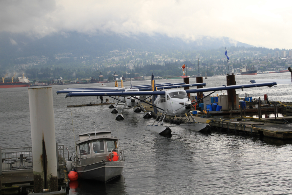 Coal Harbour float plane base, Vancouver