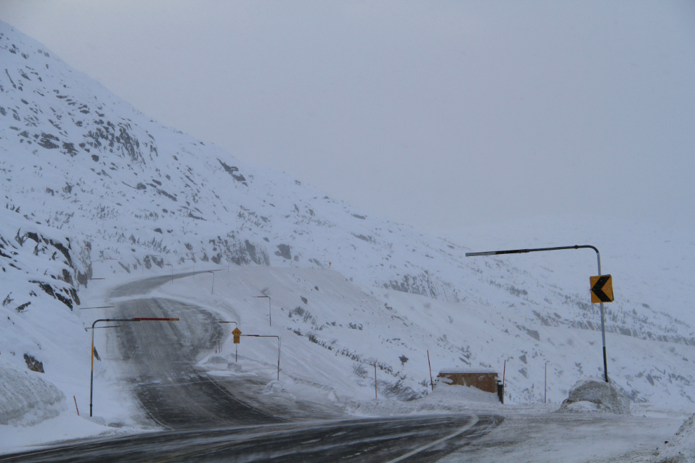 The White Pass summit of the South Klondike Highway