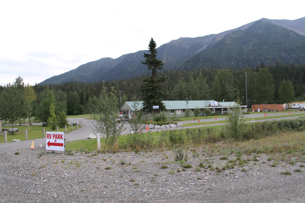 Discovery Yukon, formerly White River Lodge, on the Alaska Highway at Km 1818