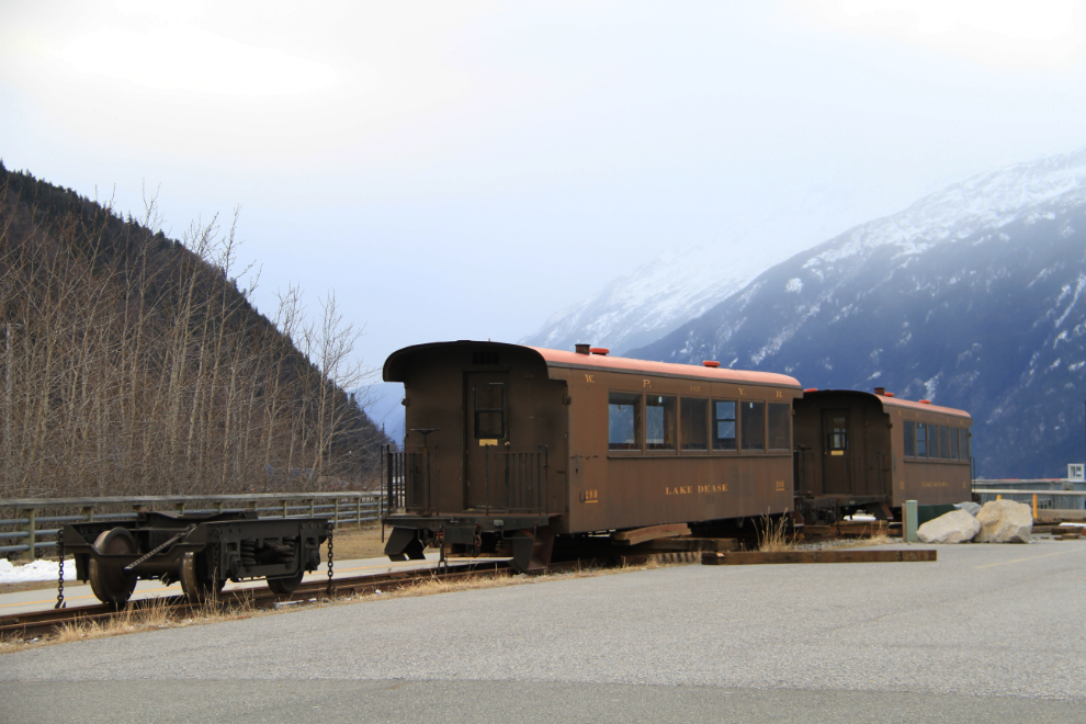 WP&YR passenger cars ready for rebuilding