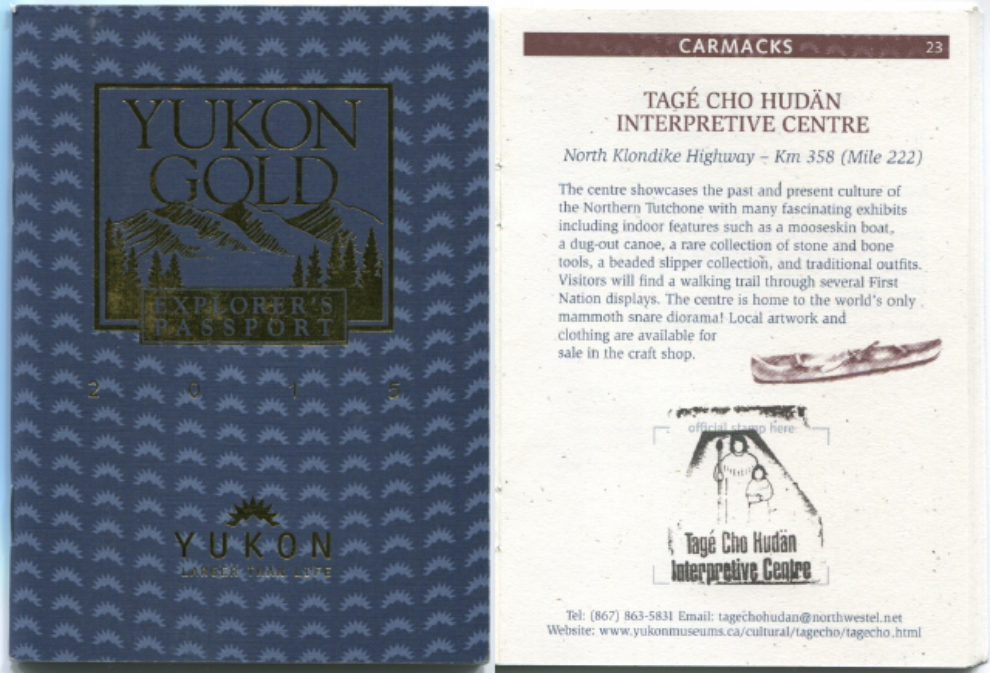 Yukon Gold Explorer's Passport