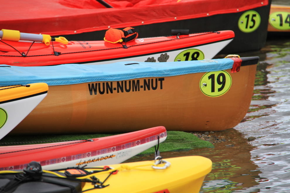 Wun-Num-Nut - Yukon River Quest - 2014 start