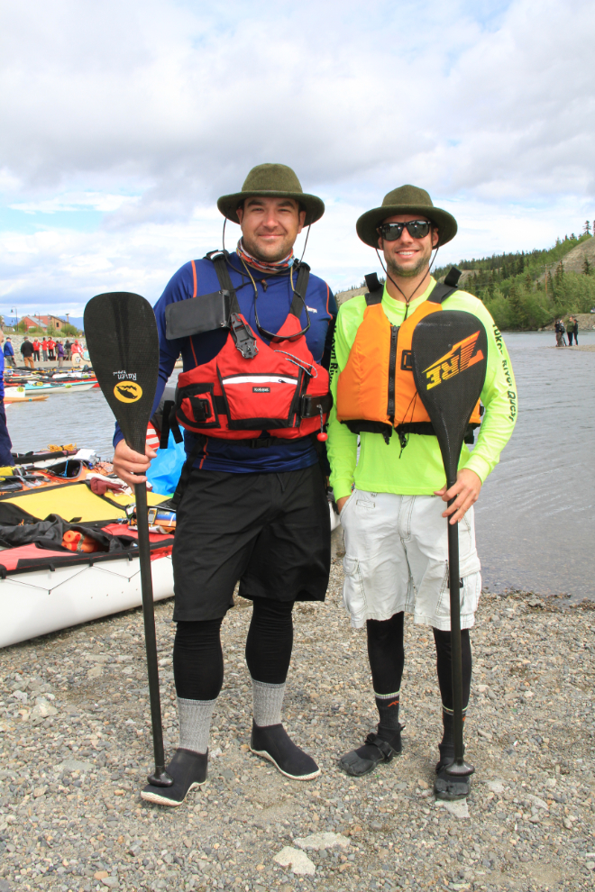 Team #31,  Yukon River Quest - 2014 start