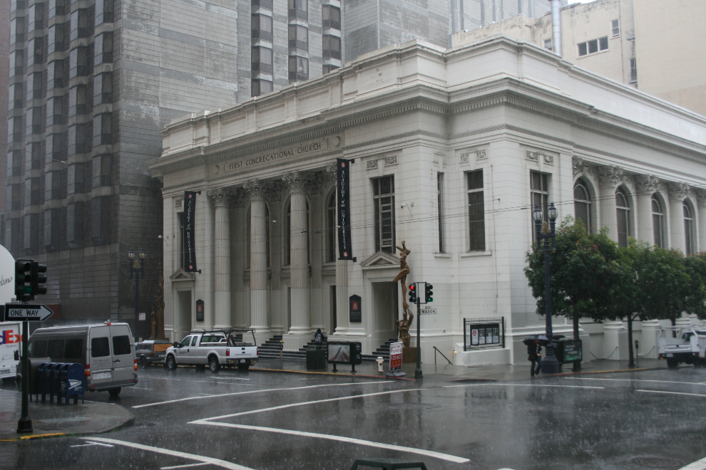 Torrential rain in San Francisco