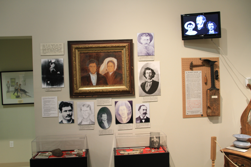 Donnelly photos and memorabilia at the Lucan museum
