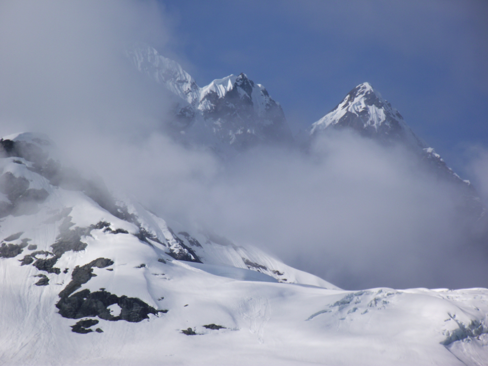 Peaks immediately north of the Lamplugh Glacier, Glacier Bay