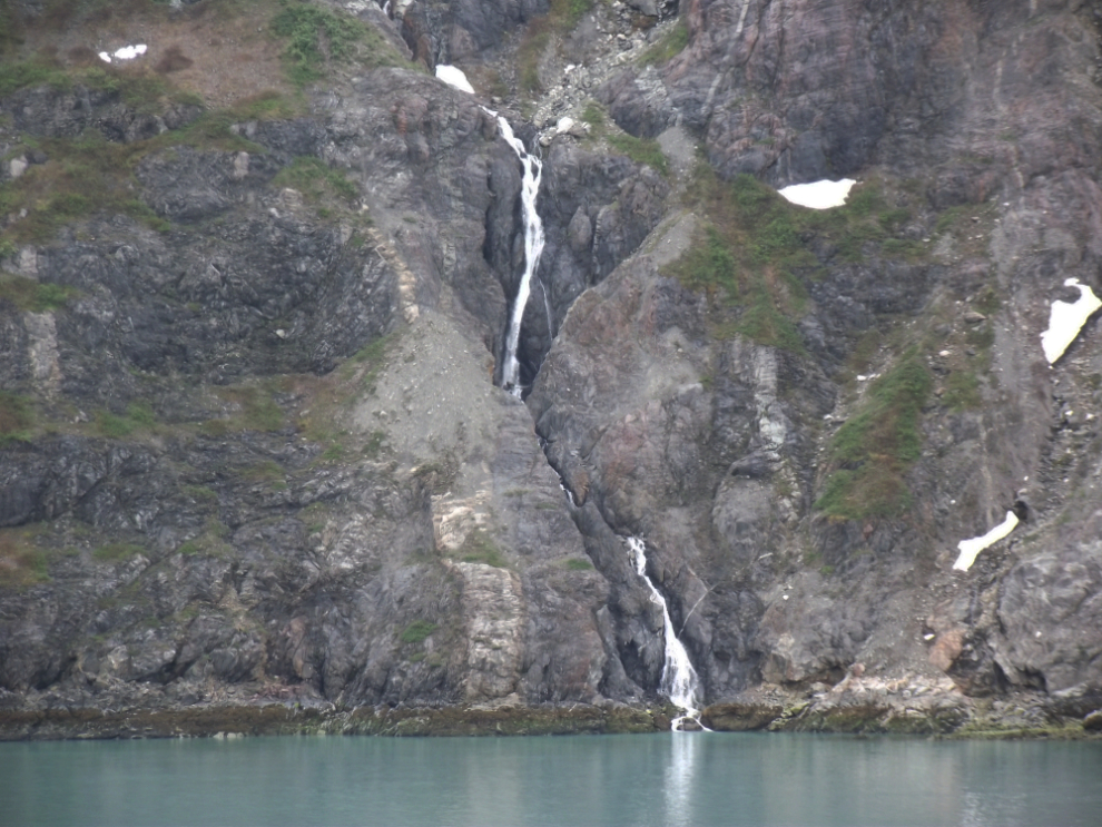 Waterfall in Glacier Bay, Alaska