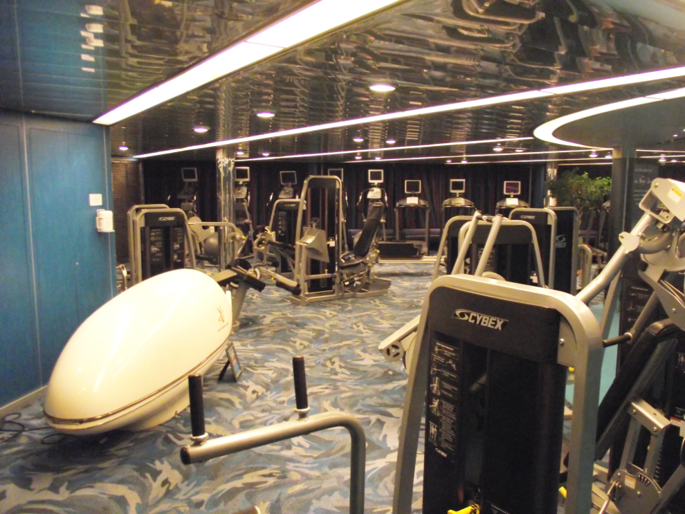 Fitness Center on HAL's Noordam