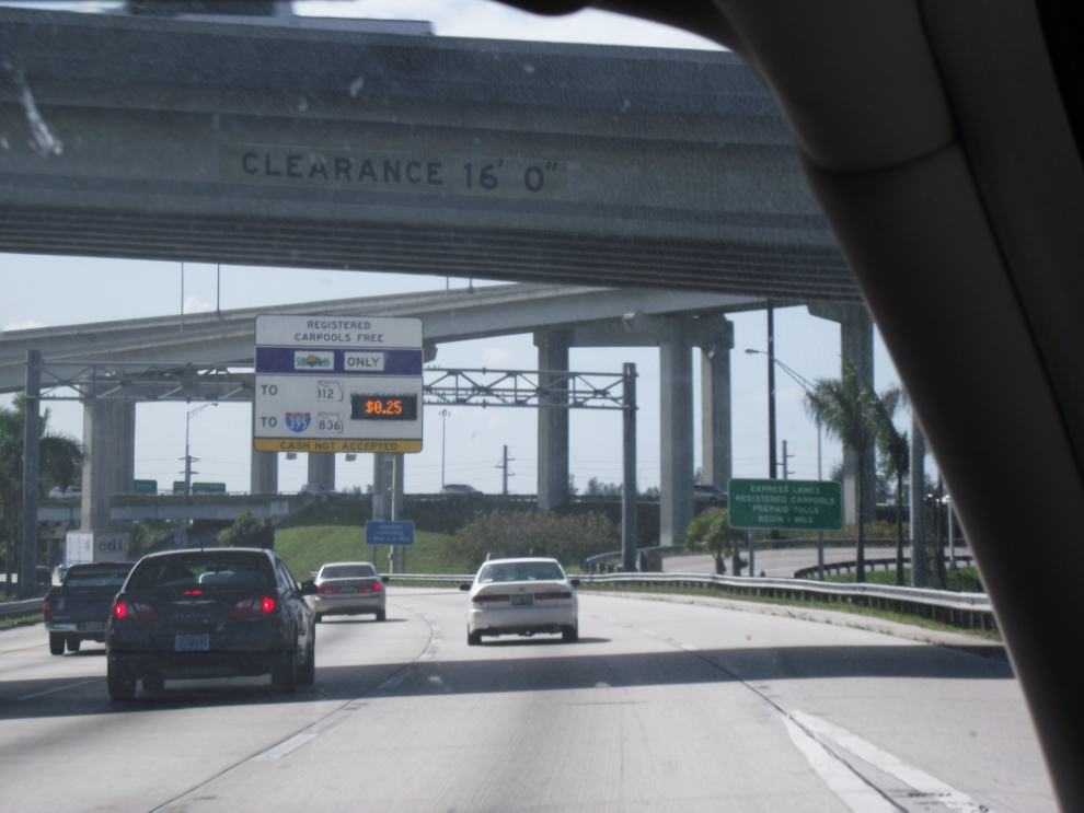 Miami freeways