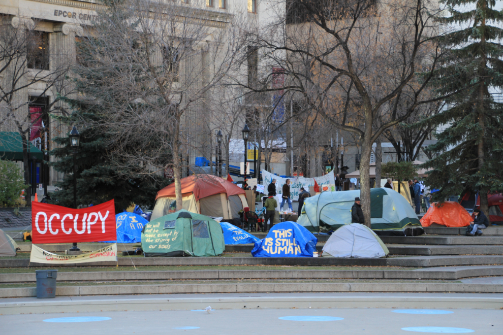 Calgary's 'Occupy' protest