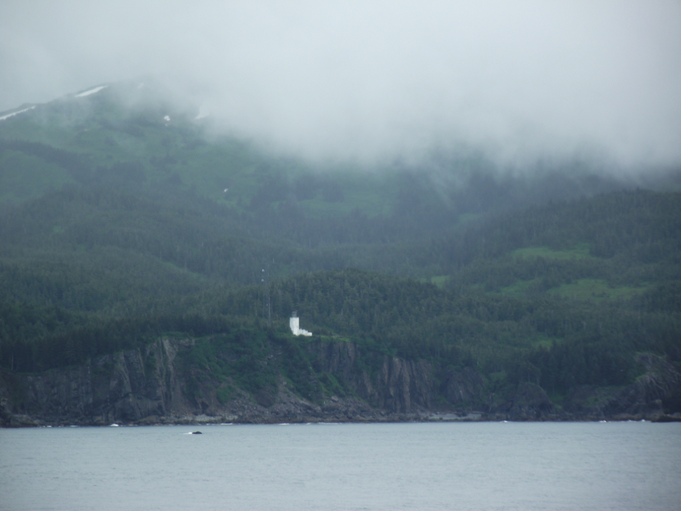 The historic Cape Hinchinbrook Lighthouse, Alaska