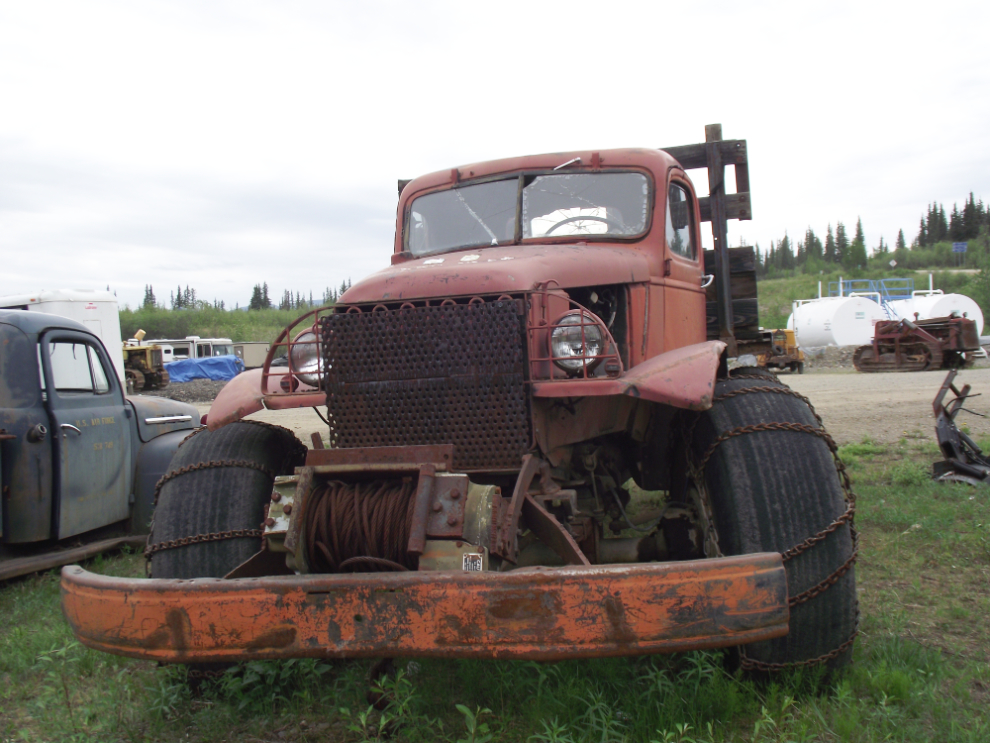 Old truck at Chicken, Alaska