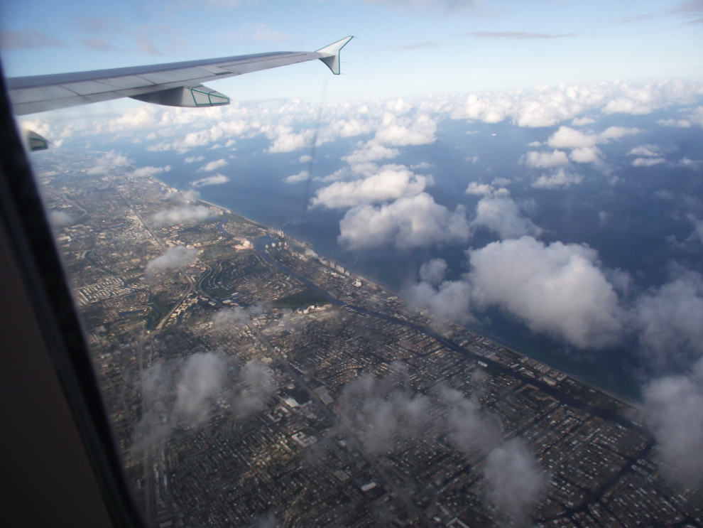 Flying from Fort Lauderdale to Calgary