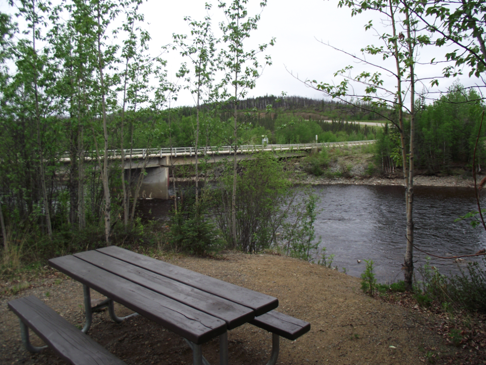 The Mosquito Fork Wayside on Alaska's Taylor Highway