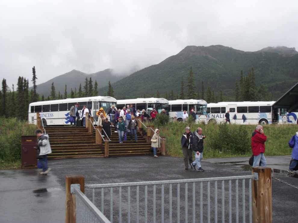 Alaska Railroad station at Denali