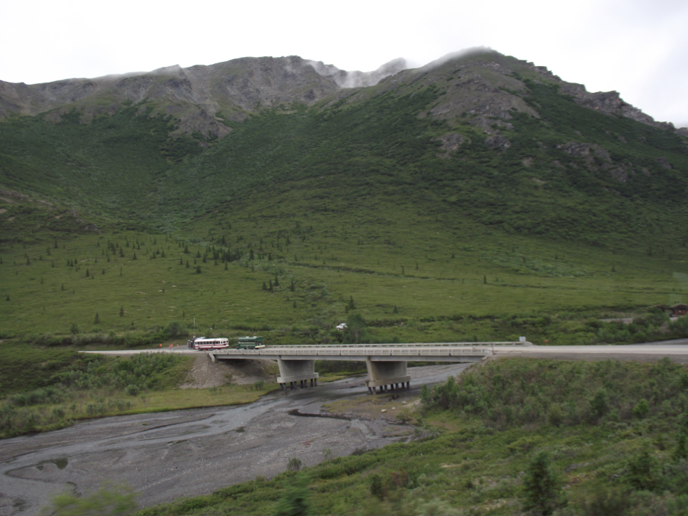 The Savage River bridge at Mile 15, Denali National Park, Alaska