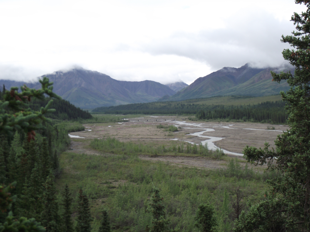 The Teklanika River, Denali National Park, Alaska
