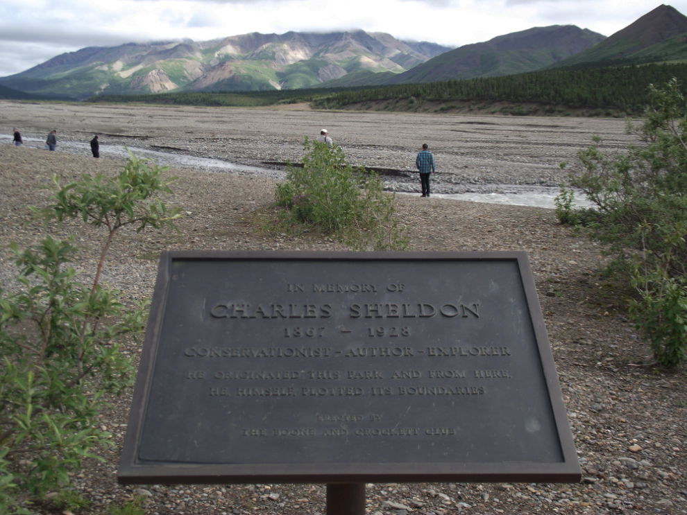 Charles Sheldon memorial, Denali National Park, Alaska