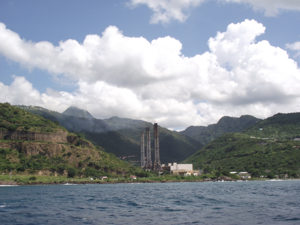Power plant at Bellefontaine, Martinique