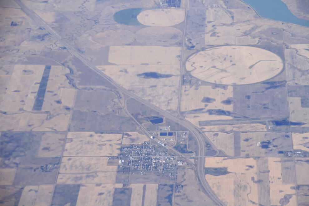 Flying over the midwestern dry belt