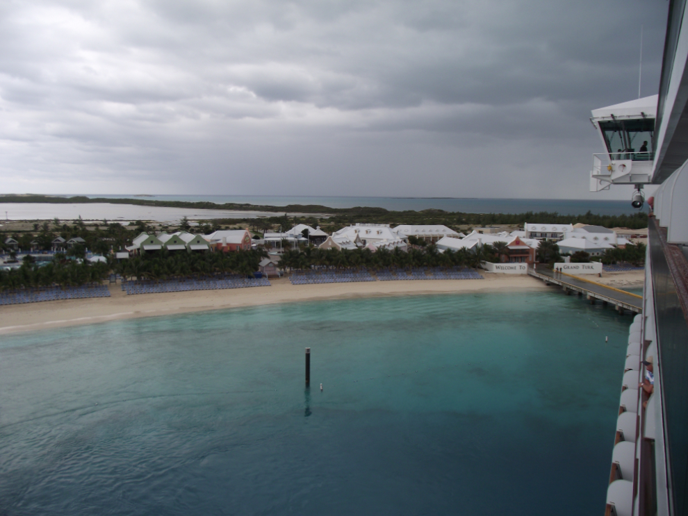 Grand Turk, BWI, from our cruise ship